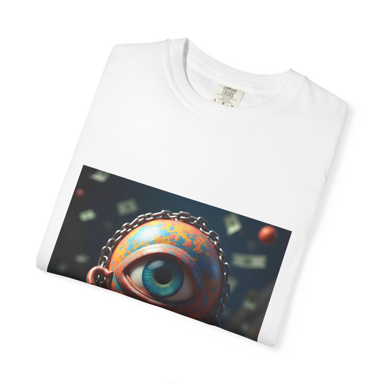 T-shirt "The World in Chains – Trippy Art on Capitalism & Control" - Image 7