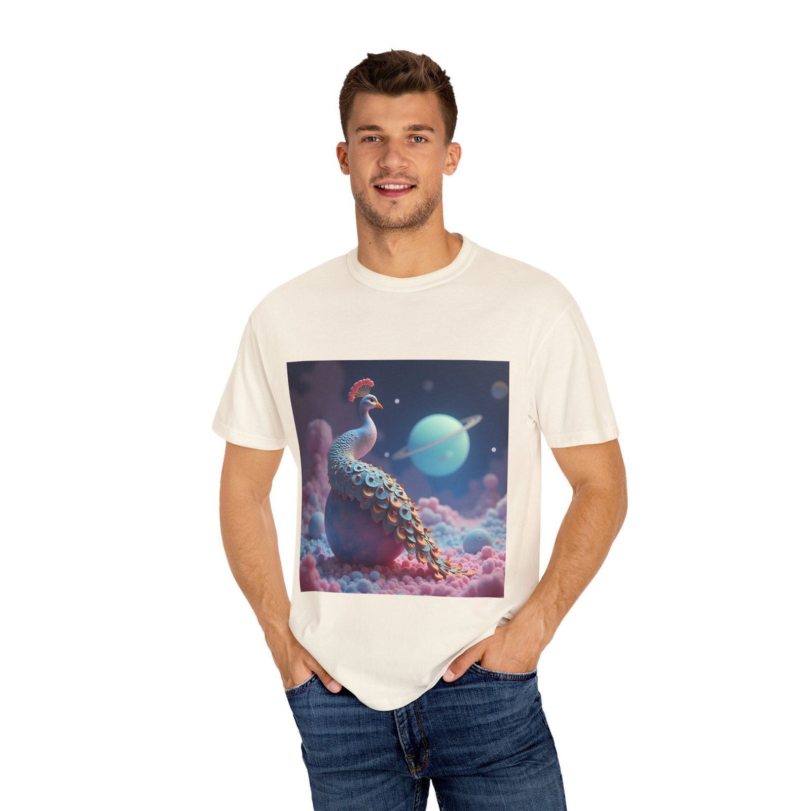 T-shirt "Celestial Peacock" - Image 8