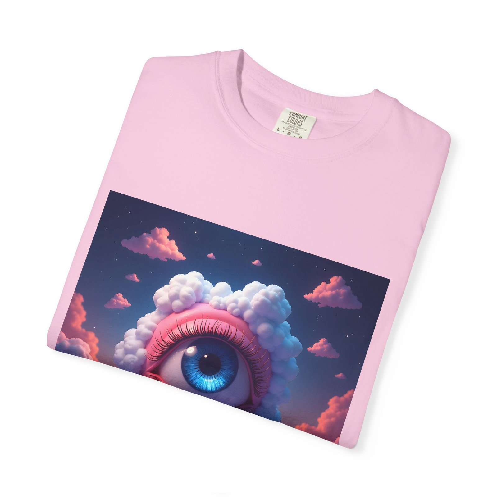 T-shirt "Dreaming Earth on Pink Clouds" - Image 3