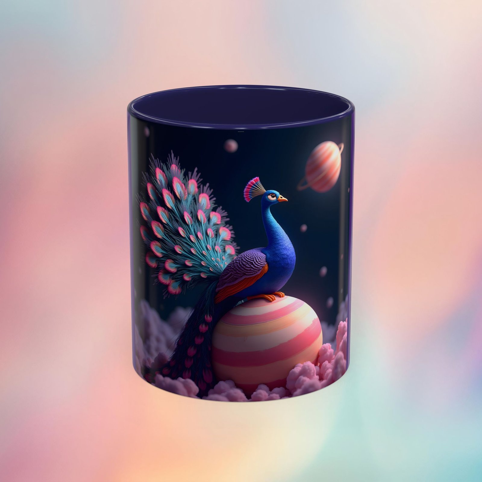 Mug "Peacock on Saturn" - Image 9