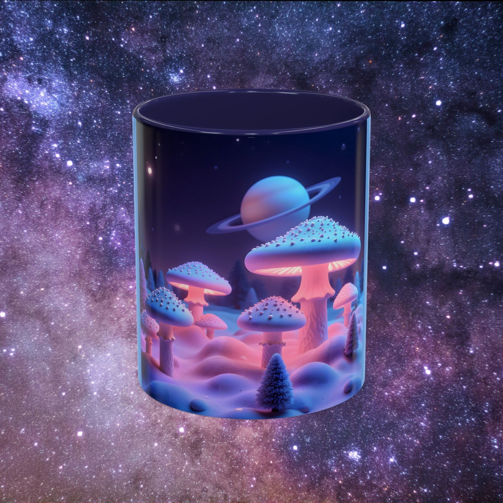 Mug "Glowing Trippy Mushrooms" - Image 9
