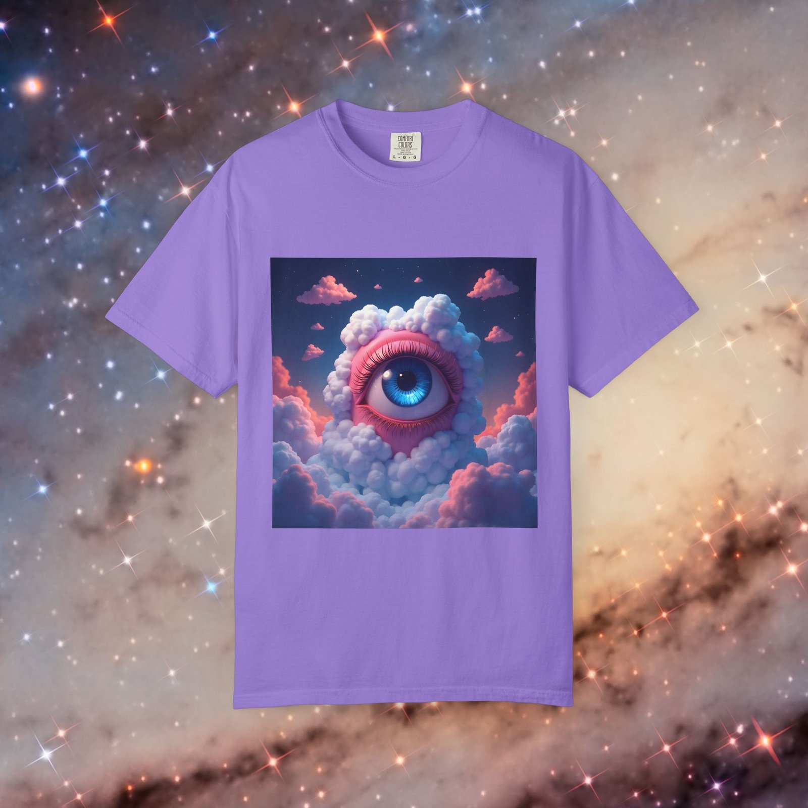 T-shirt "Dreaming Earth on Pink Clouds" - Image 37