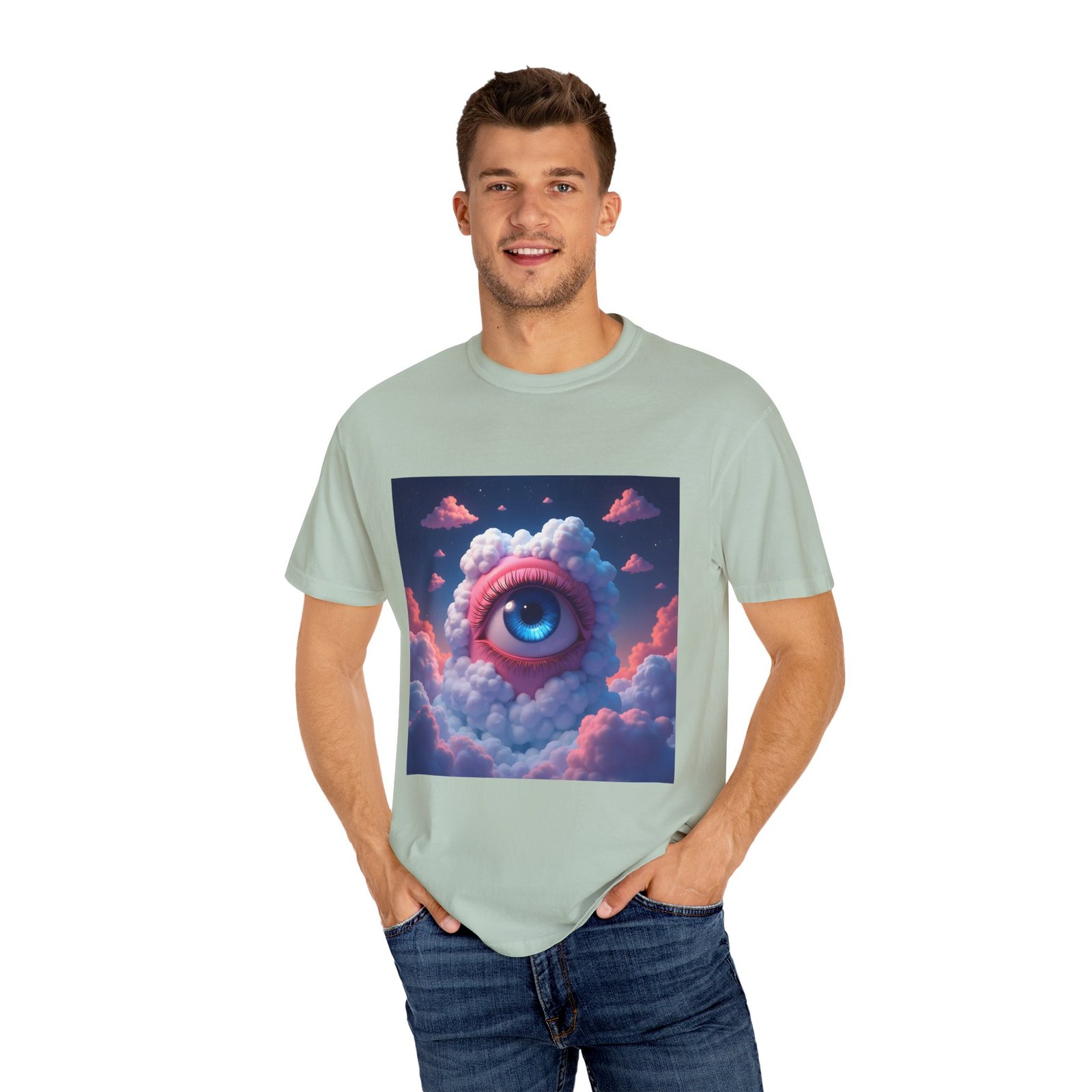 T-shirt "Dreaming Earth on Pink Clouds" - Image 16