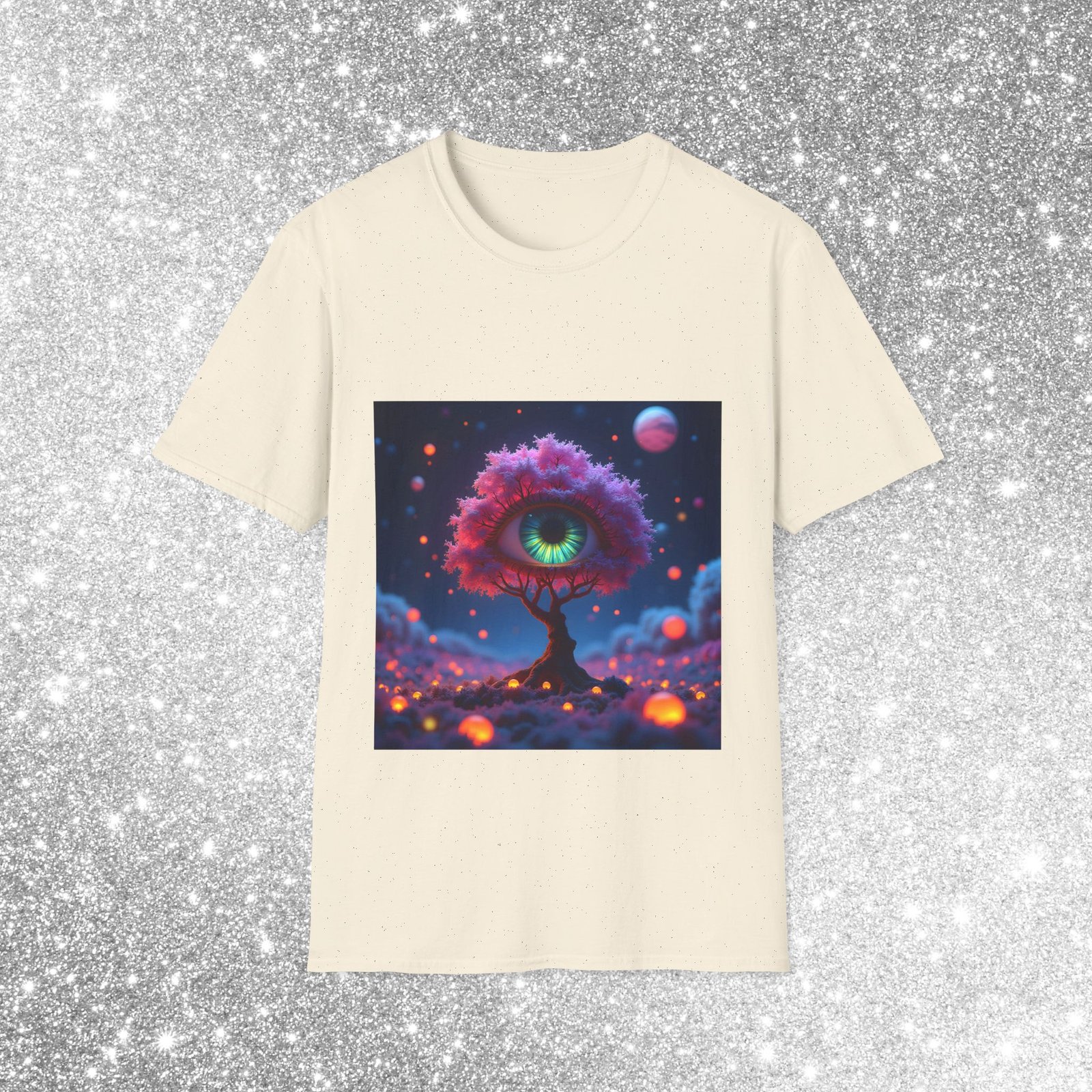 T-Shirt "Cosmic Night Tree" - Image 17