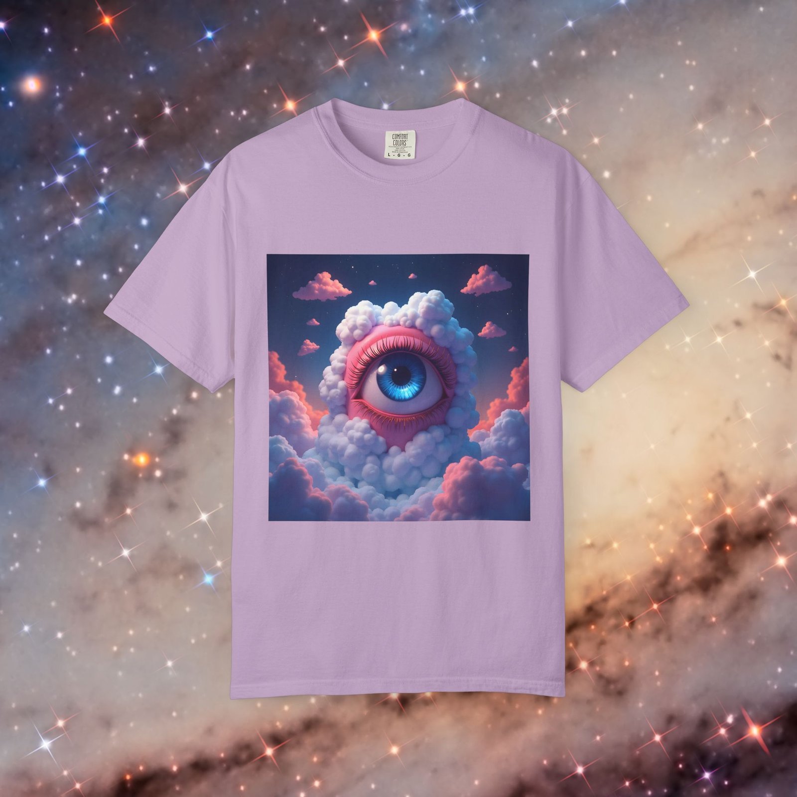 T-shirt "Dreaming Earth on Pink Clouds" - Image 41