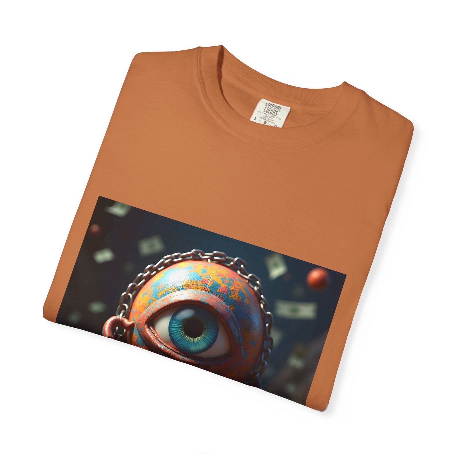 T-shirt "The World in Chains – Trippy Art on Capitalism & Control" - Image 19