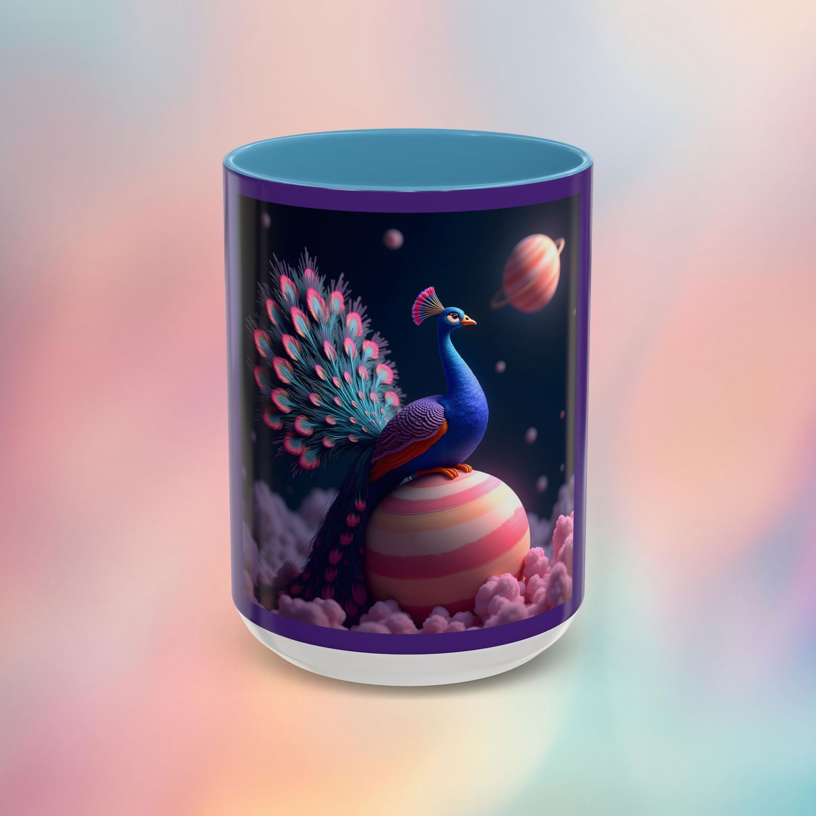 Mug "Peacock on Saturn" - Image 29