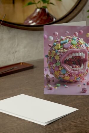 Greeting Card: "Laughing Candy Ball"